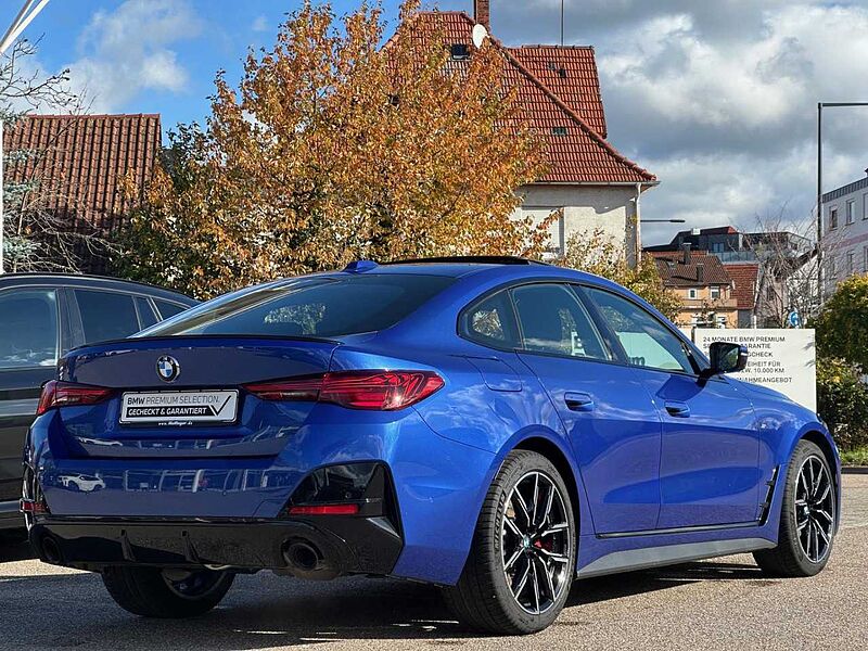 BMW 430d xDr. GC. M Sport Pro HUD ACC P+ GlasD. H/K 19' 430 Gran Coupé 19' Sportpaket Bluetooth Navi LED Klima Aktivlenkung PDC el. Fens