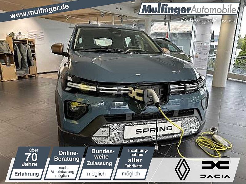 Dacia Spring Extreme ELECTRIC 65 ABS Fahrerairbag ESP Navi Klima Einparkhilfe el. Fenster