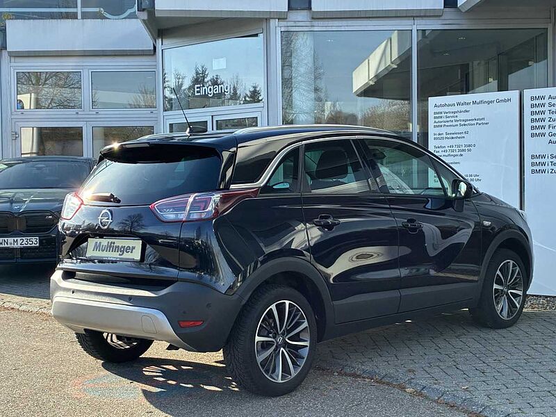 Opel Crossland X Head-Up KomfZ. Kamera Sitzh. AppleCar Bluetooth Head Up Display Navi LED Klima Einparkhilfe el. Fenster